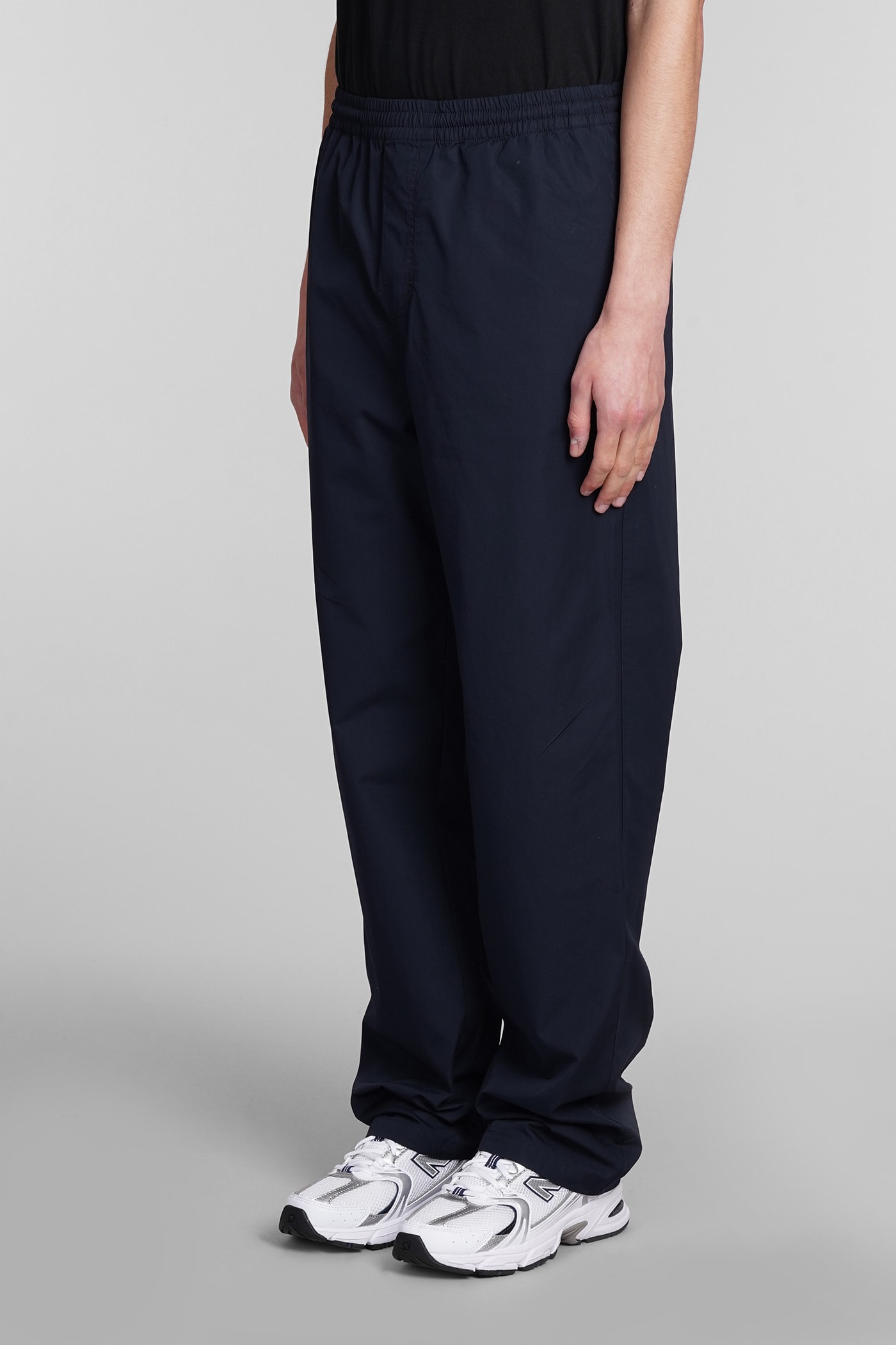 Pantalone Ventura Pants In Blue Cotton
