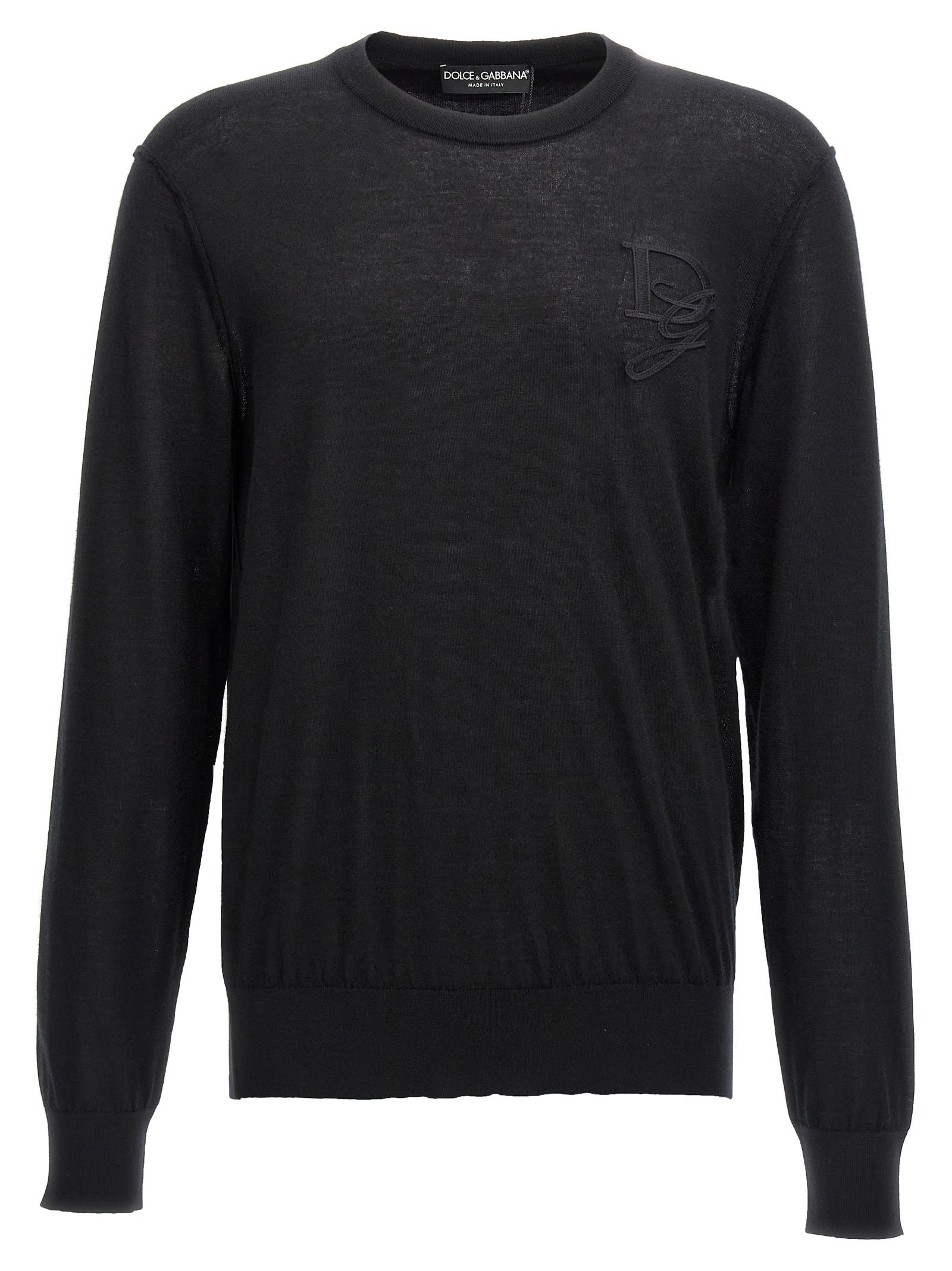 Logo Embroidery Sweater Sweater, Cardigans