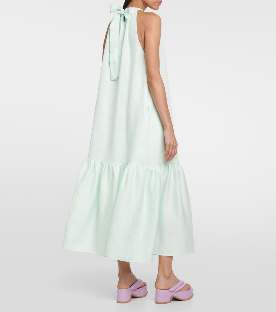 Asceno Ibiza linen maxi dress