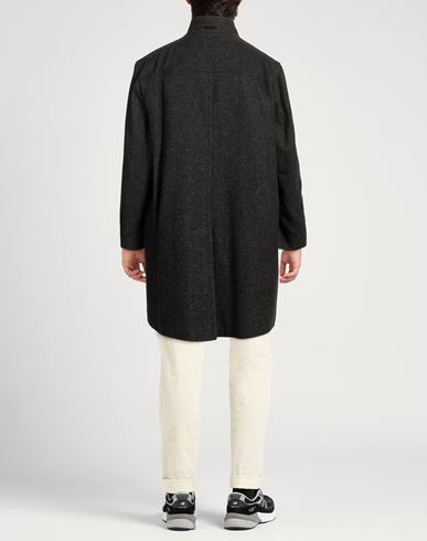 Man Coat Charcoal Size 44 Acrylic, Polyester, Wool