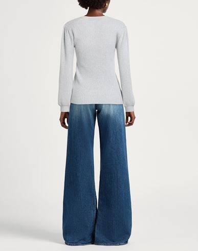 Woman Sweater Light grey Size ONESIZE Viscose, Polyester, Polyamide