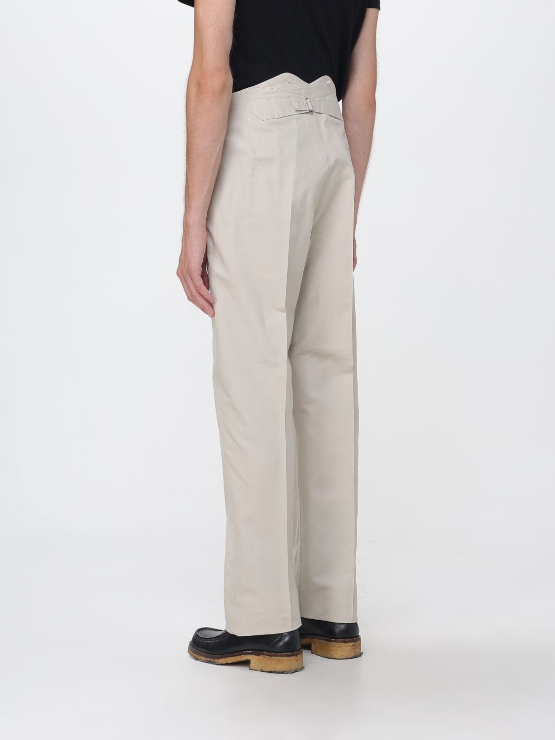 Pants Men color Beige