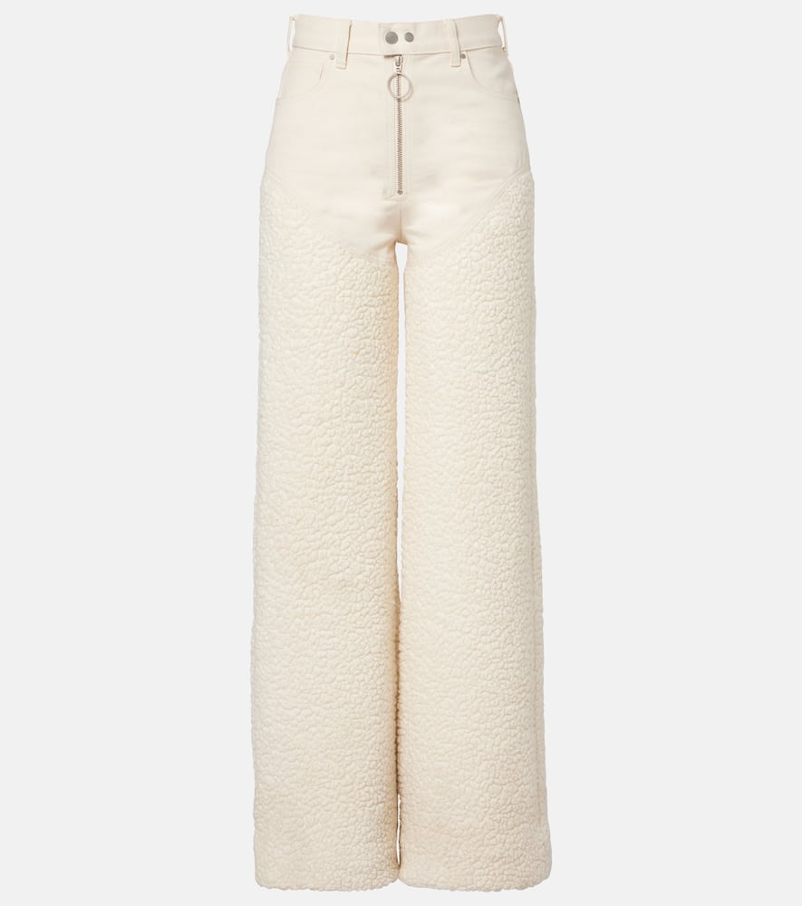 Kozzy wool-blend wide-leg pants
