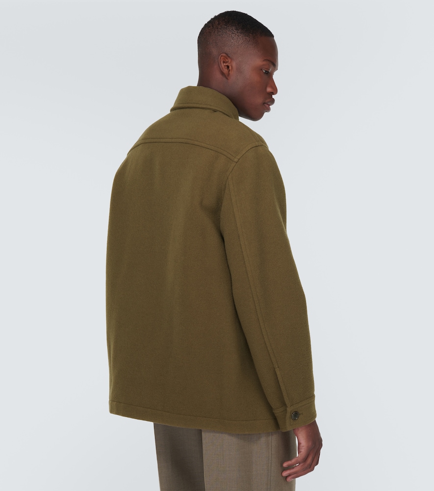 Hunting wool jacket