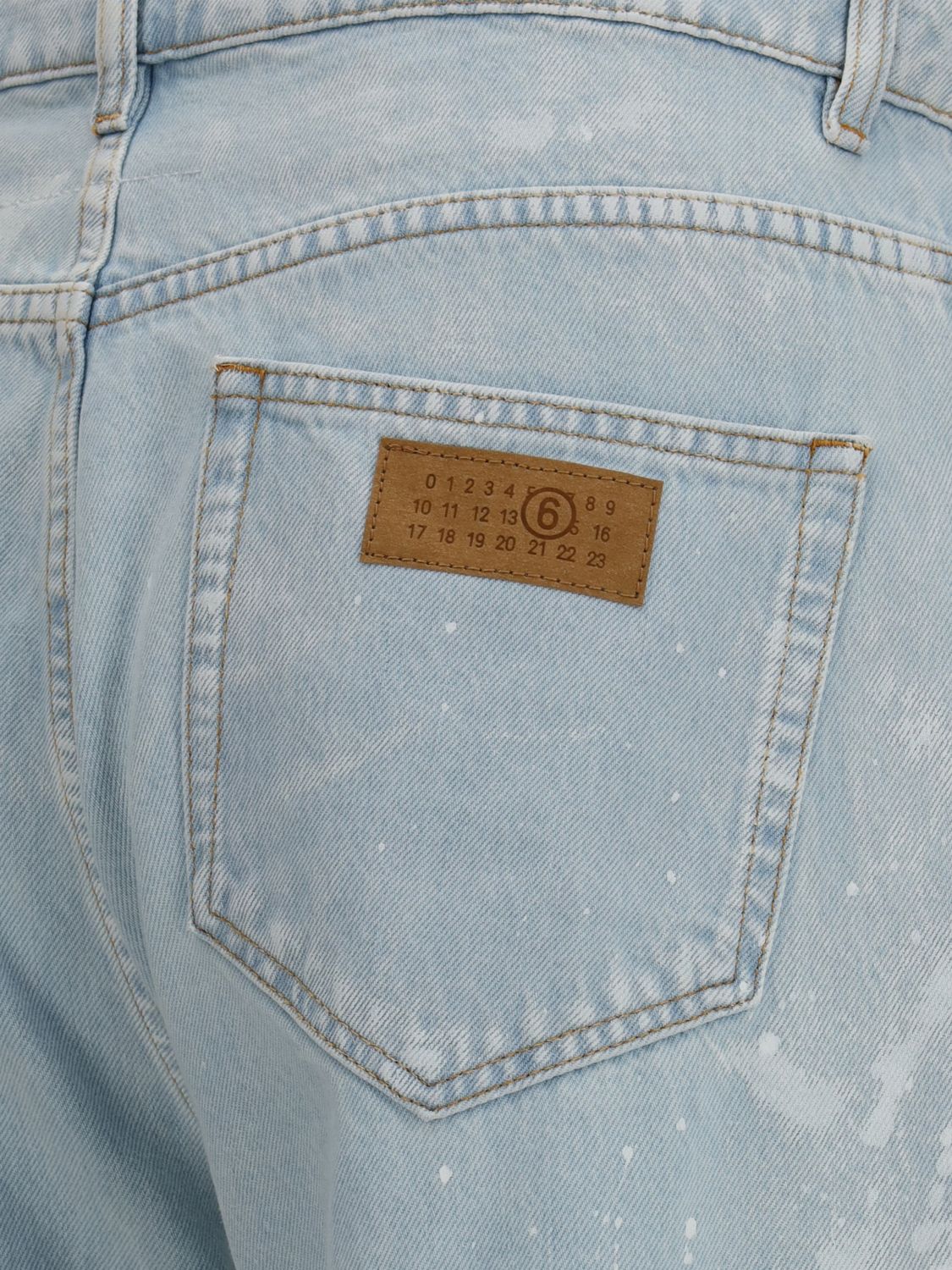 Jeans Men color Gnawed Blue