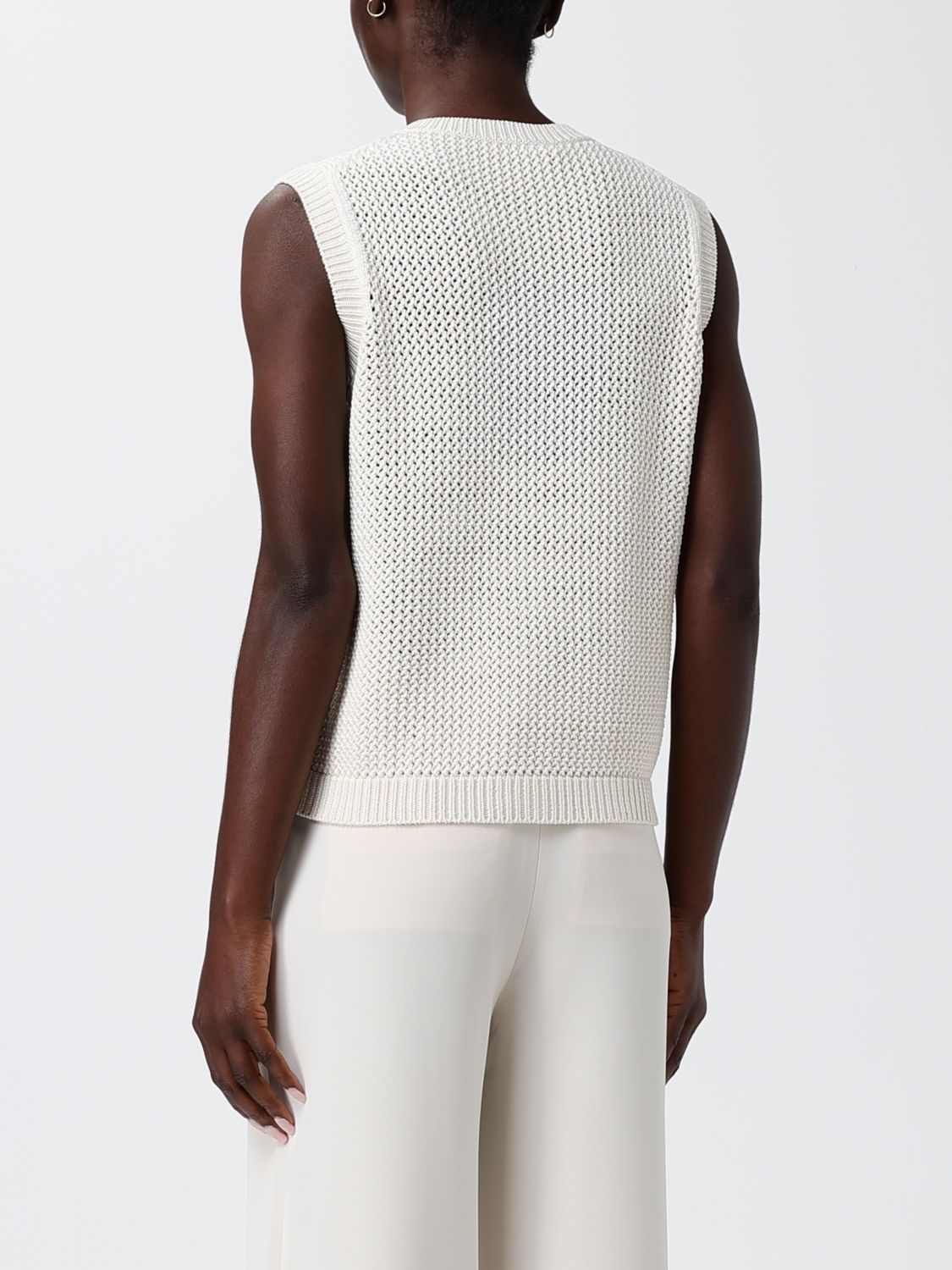 Waistcoat Woman color Ivory