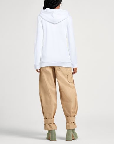 Couture Woman Sweatshirt White Size 4 Cotton