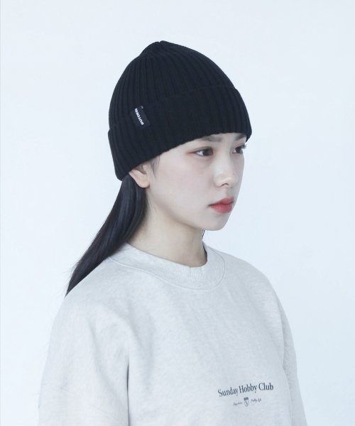 Cotton Symbol Basic Beanie