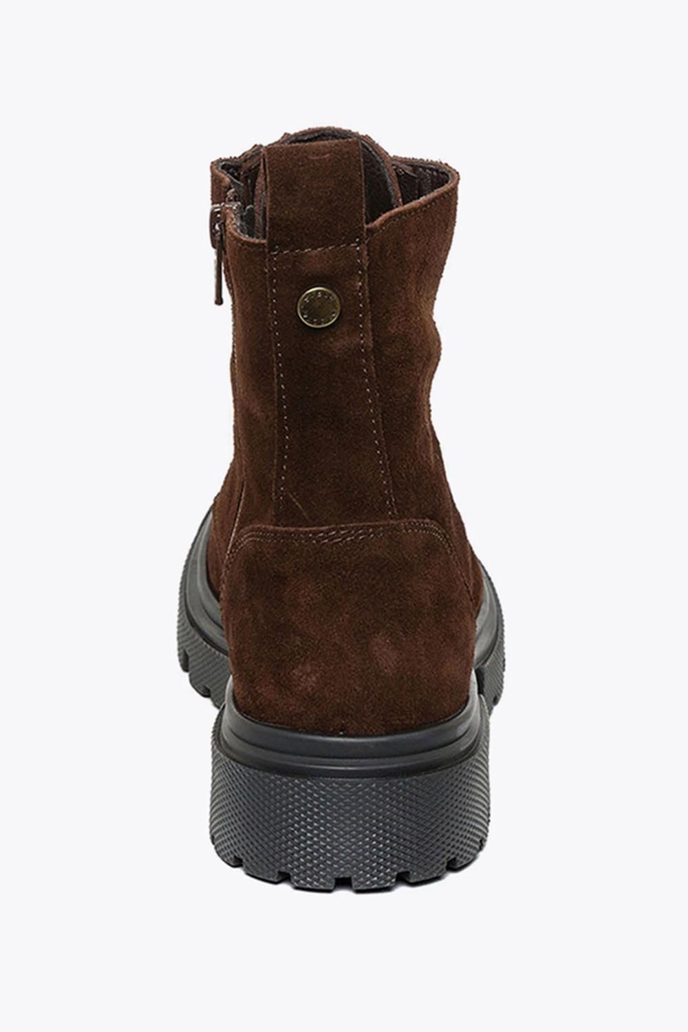 STEVE MADDEN Women's 'Rilana Boot Brown' Suede Boots in Brown