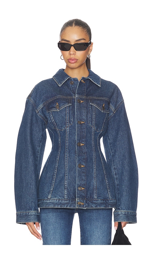 AGOLDE Myra Jacket in Blue. - L also in M