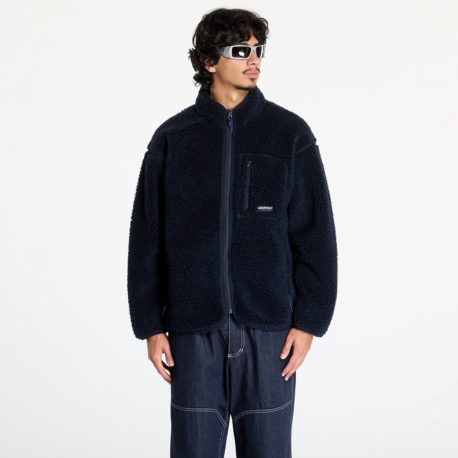 Jacket Gramicci Sherpa UNISEX Jacket Navy
