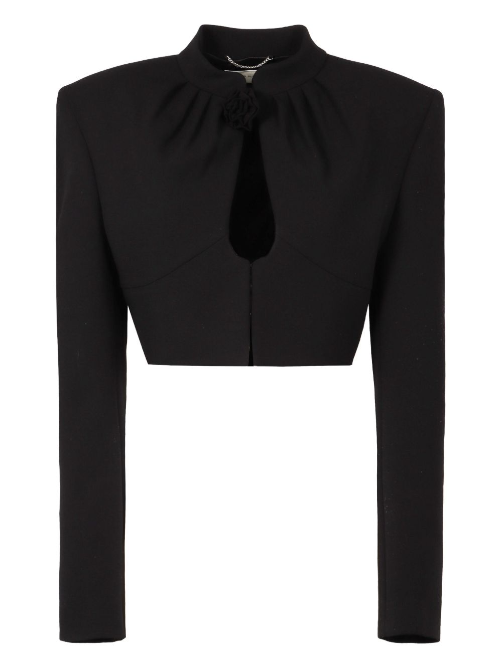Cropped jacket - Black