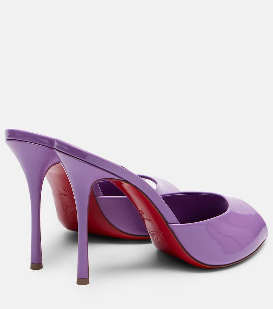Me Dolly 100 patent leather mules