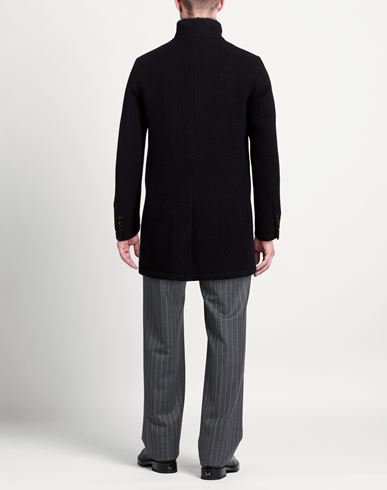 Man Coat Navy Size S Wool, Polyamide, Acrylic, Polyester, Mohair wool