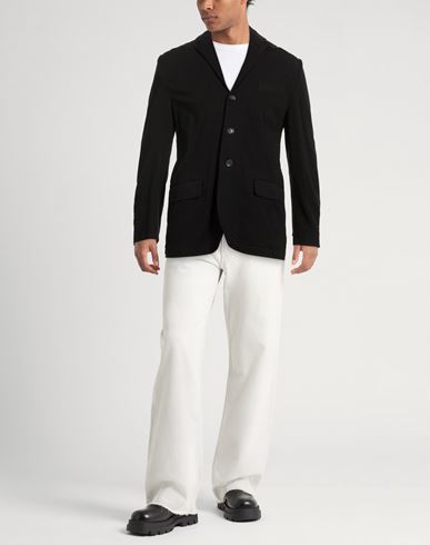 Man Blazer Black Size 42 Viscose, Polyamide, Elastane