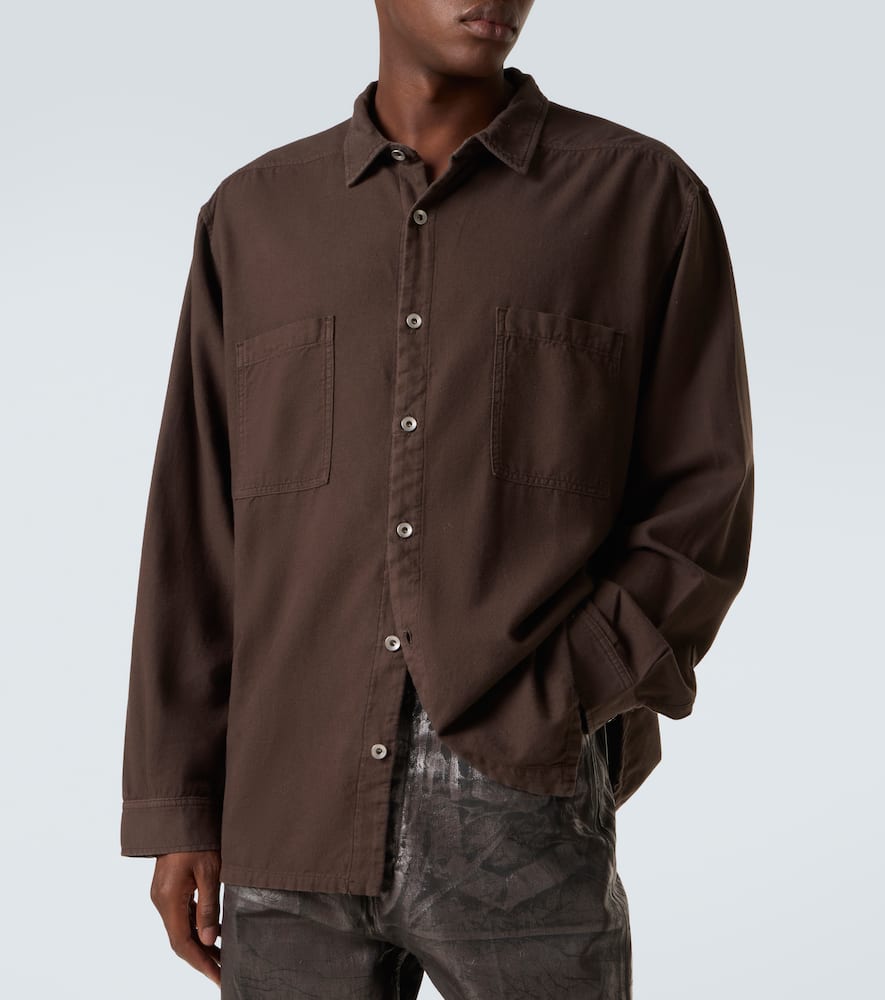 DRKSHDW Jumbo cotton shirt