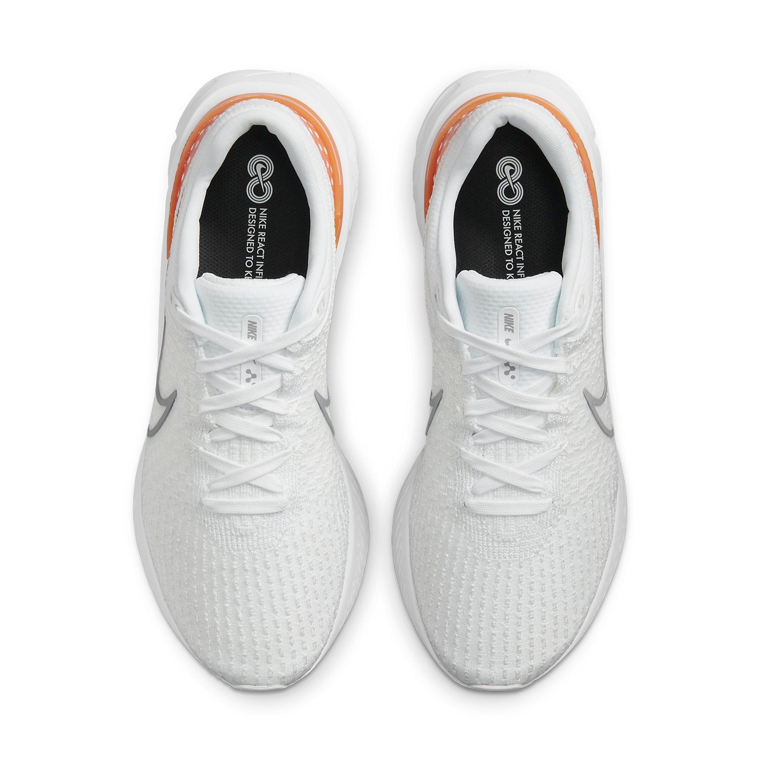 React Infinity Run Flyknit 3 'White Kumquat'