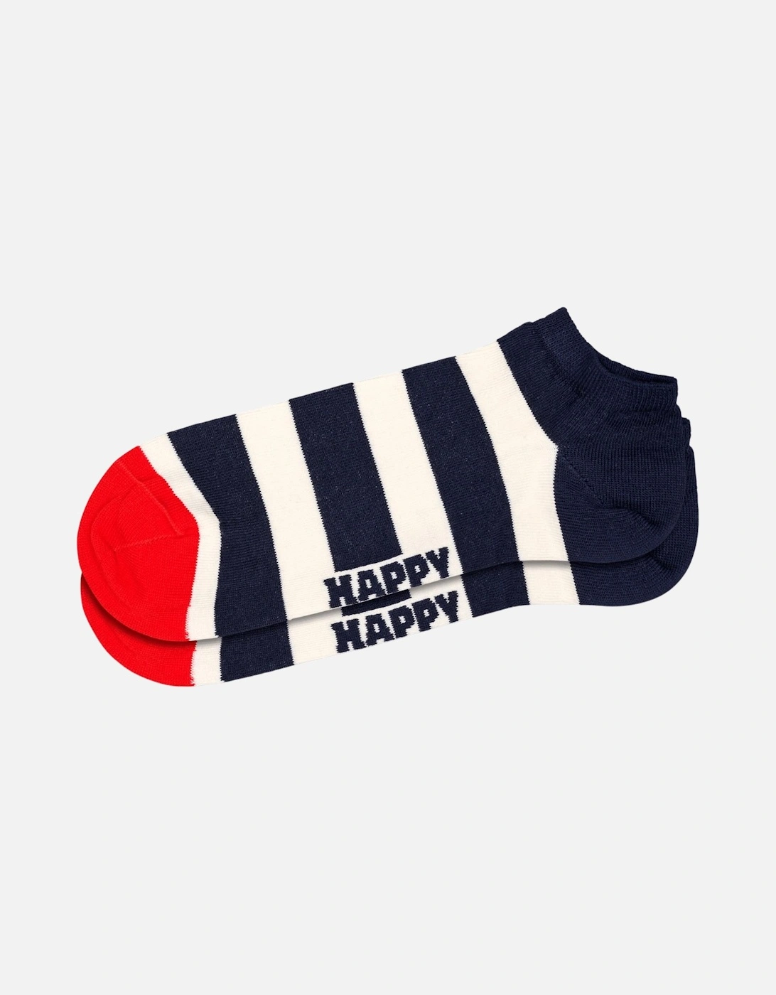 Women's 2-pack Big Dot Stripe Low Socks, Navy/White - Blue - Size: 5/4/4.5/7/6.5/6/5.5/3/3.5