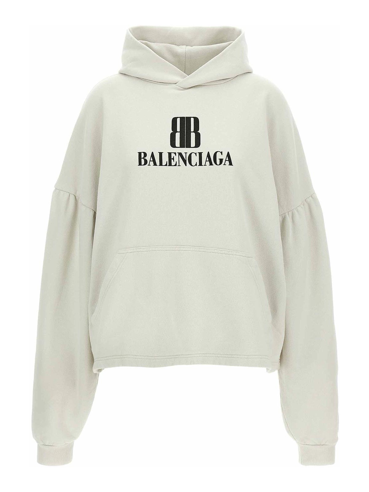Cropped Logo Hoodie