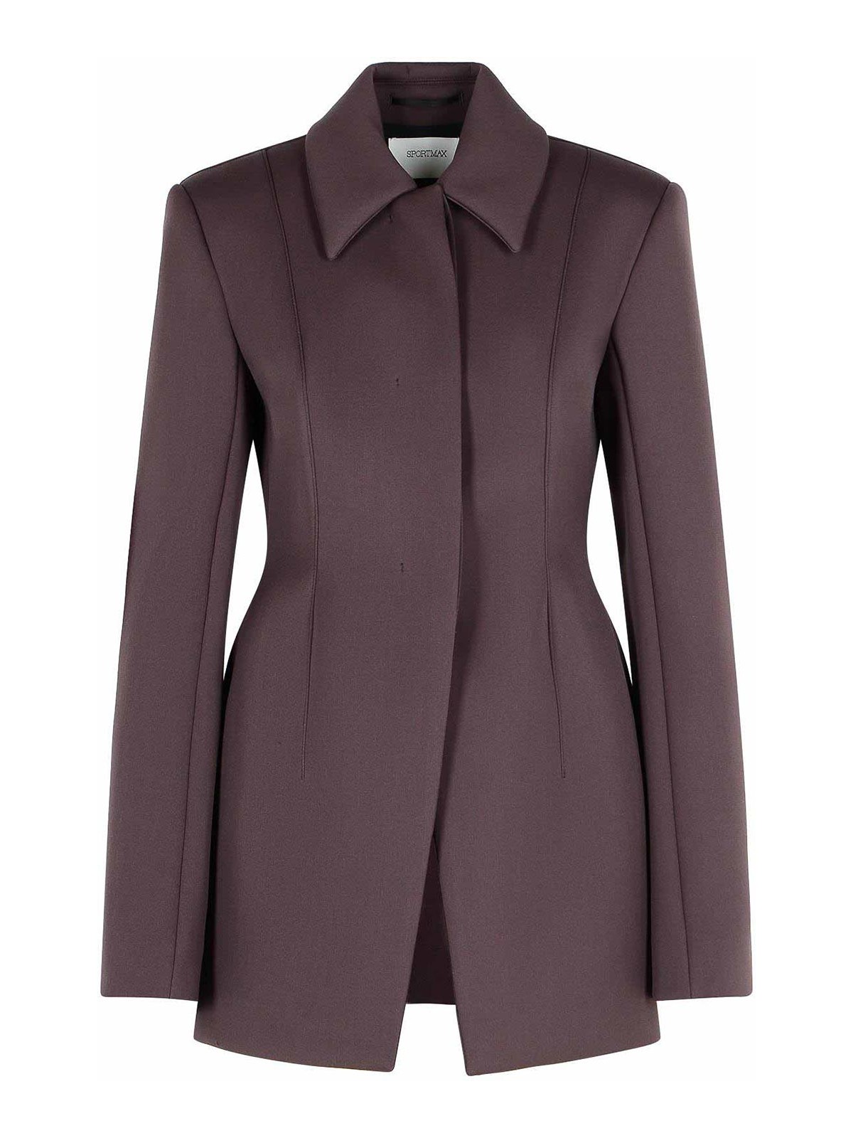 Bacio Tight Jacket In Virgin Wool Blend