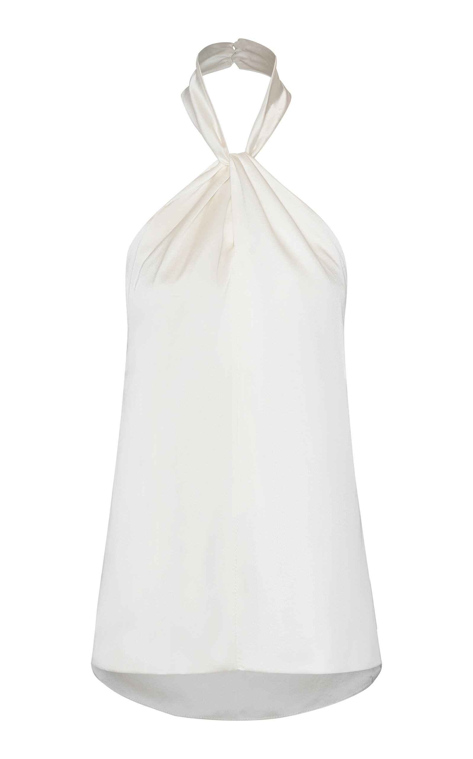 La Villa Silk Halter Top