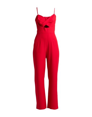 Little Woman Jumpsuit Red Size 14 Polyester, Elastane