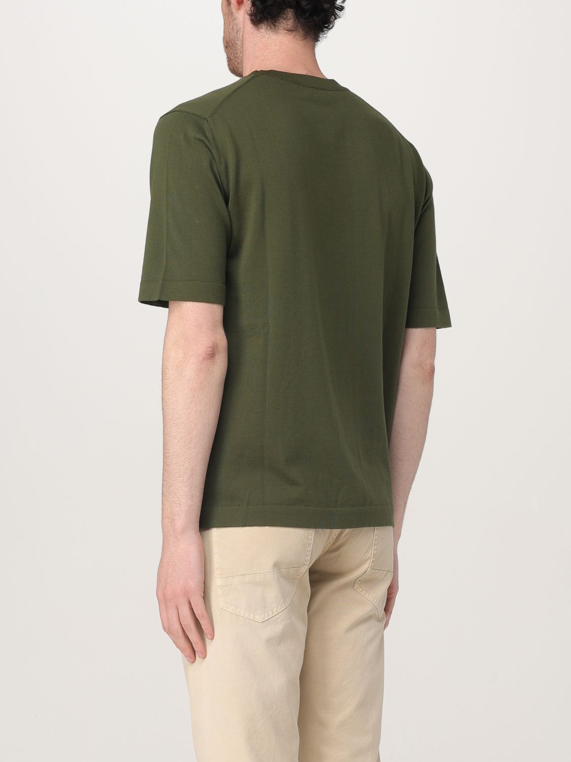 T-Shirt Men color Green