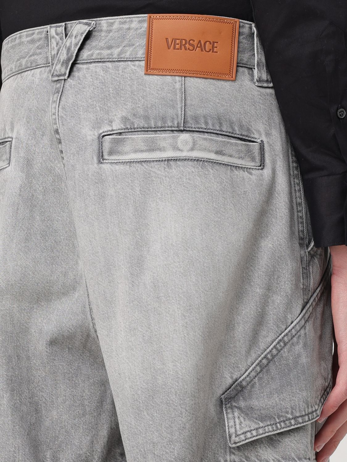 Jeans Men color Grey