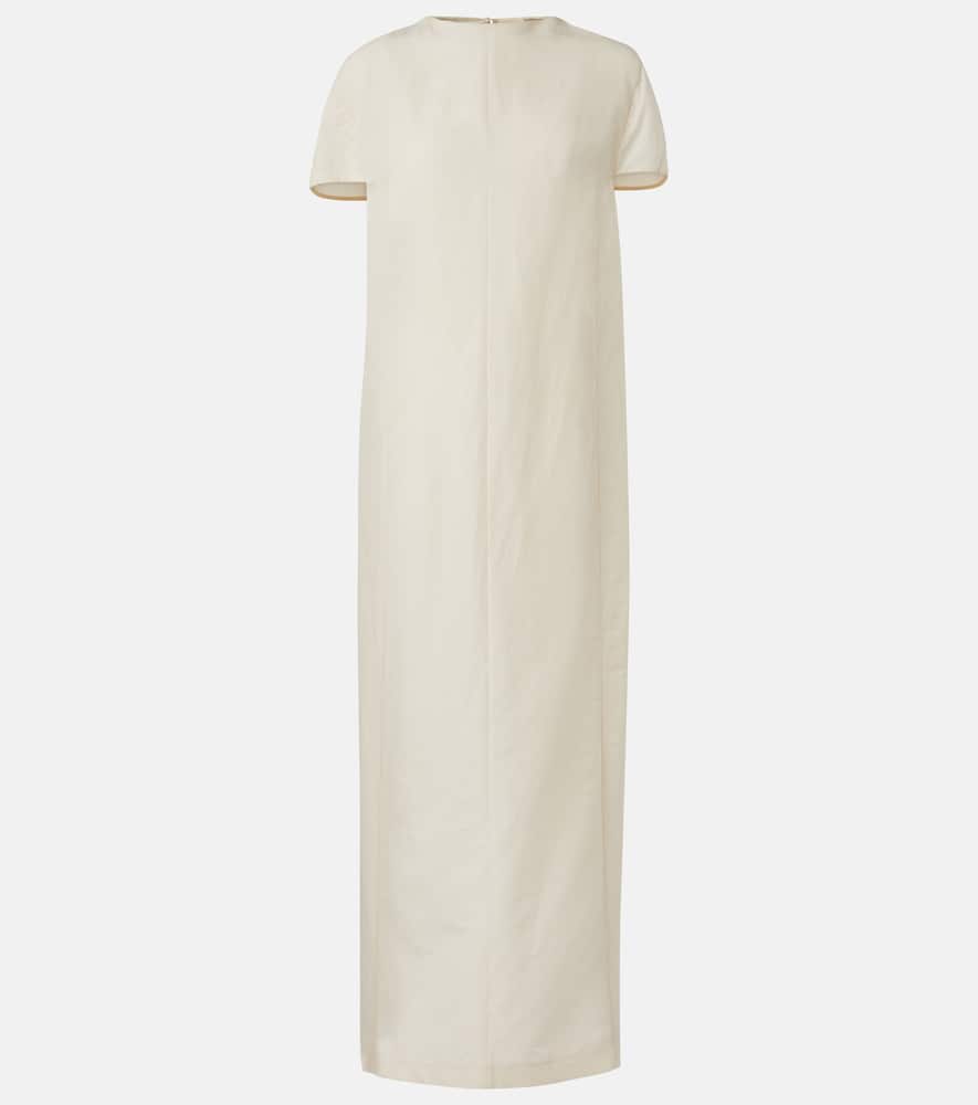 Webster silk and cotton organza maxi dress