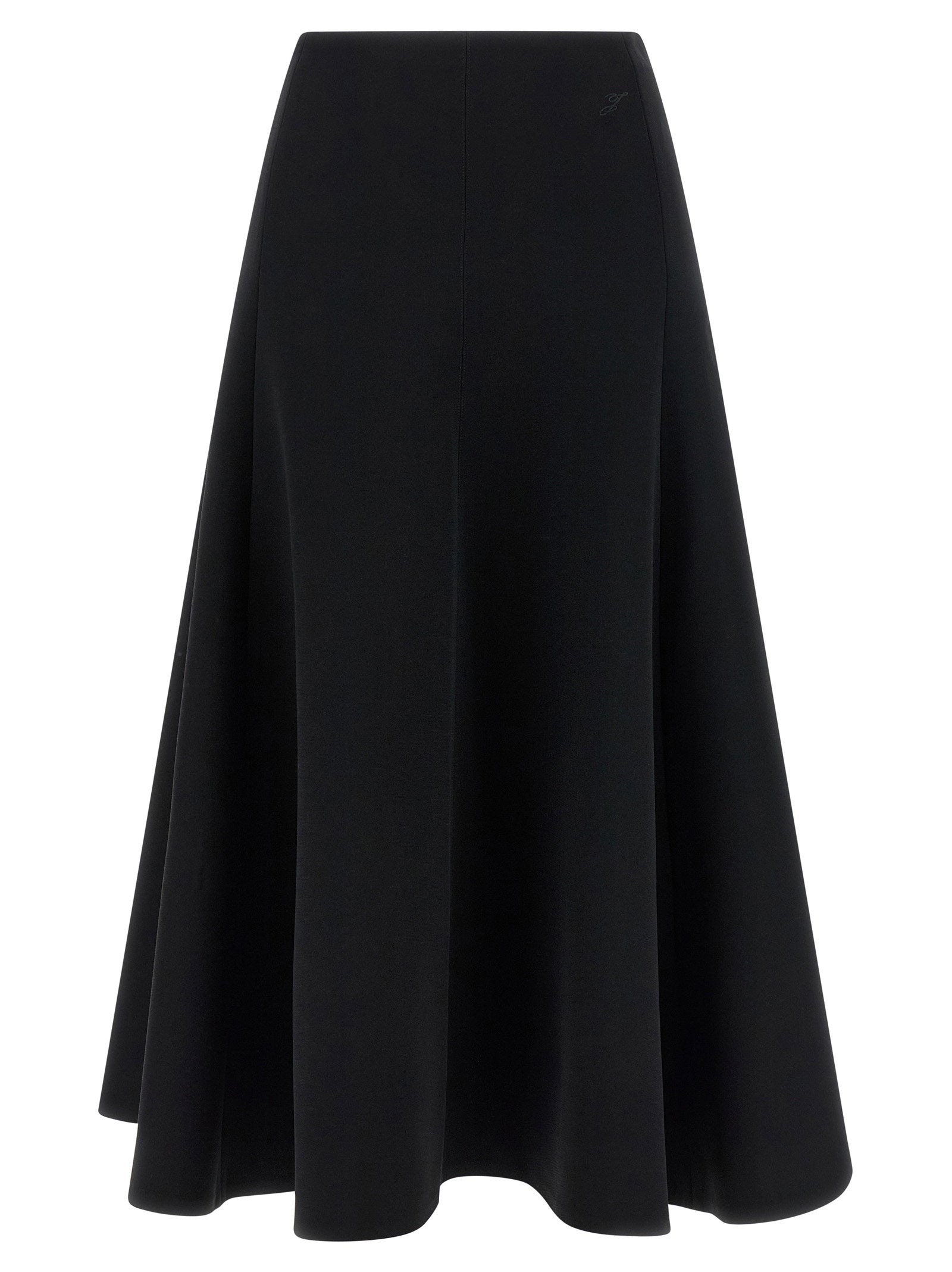 La Jupe Triangle Skirt — Black