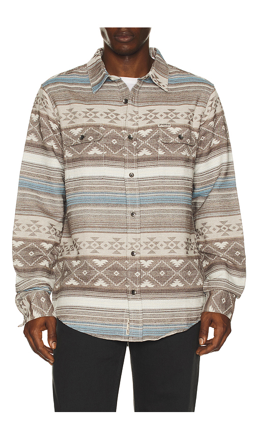 Sendero Provisions Co. Boquillas Shirt in Brown. L. Also in S, M, XL/1X