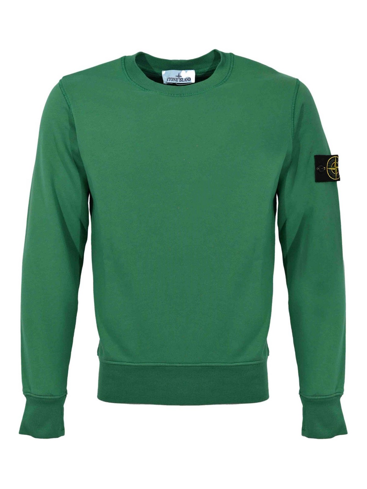 Sweatshirt In Malachite Cotton