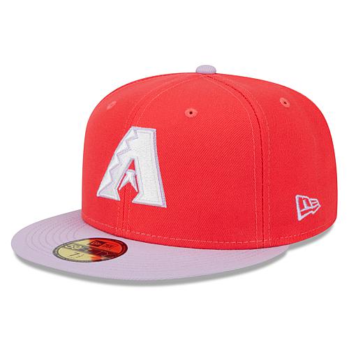 Men's Red/Lavender Arizona Diamondbacks Spring Color Two-Tone 59FIFTY Fitted Hat