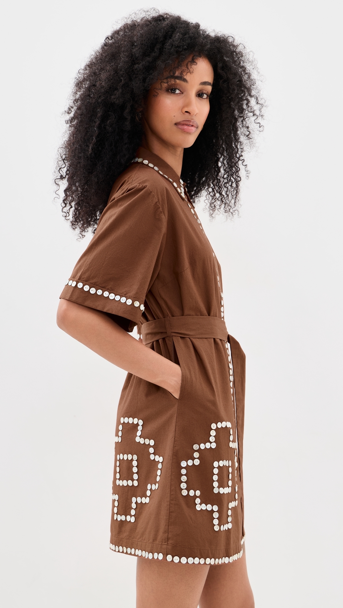 Amaia Dress Chocolate Brown