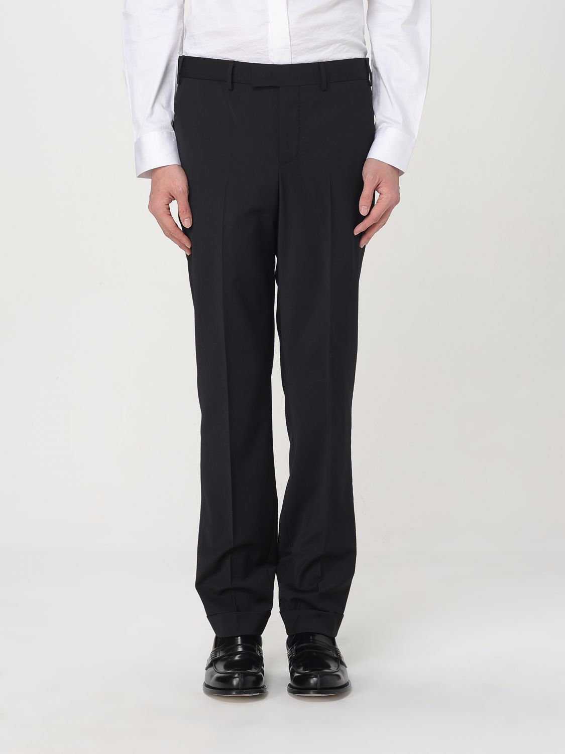 Pants Men color Black