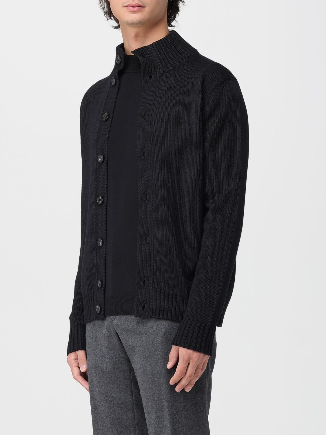 Sweatshirt Men color Black