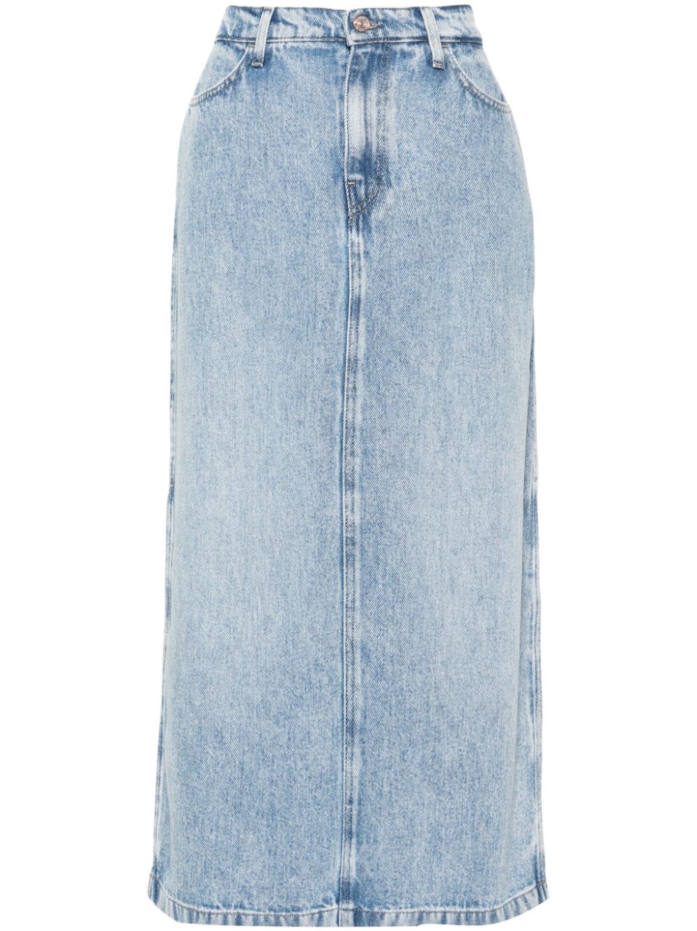 Abyss denim midi skirt - Blue