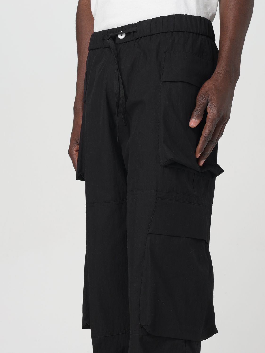 Pants Men color Black