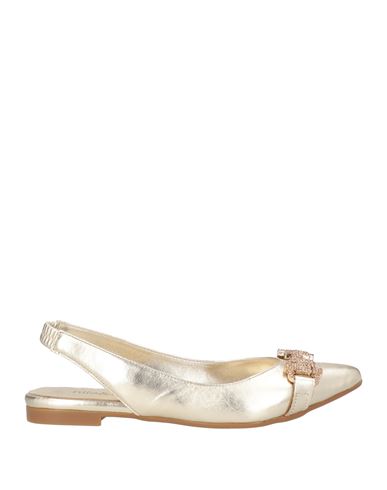 Nila & Nila Woman Ballet flats Platinum Size 6 Leather