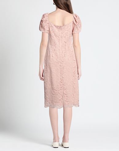 Woman Midi dress Blush Size 14 Cotton, Polyamide, Viscose, Elastane