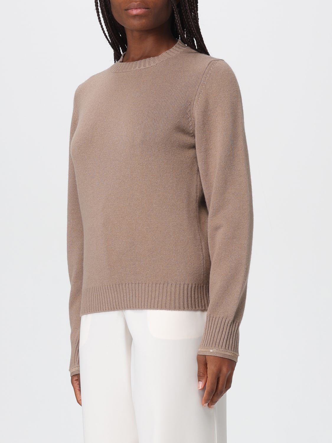 Sweater Woman color Brown