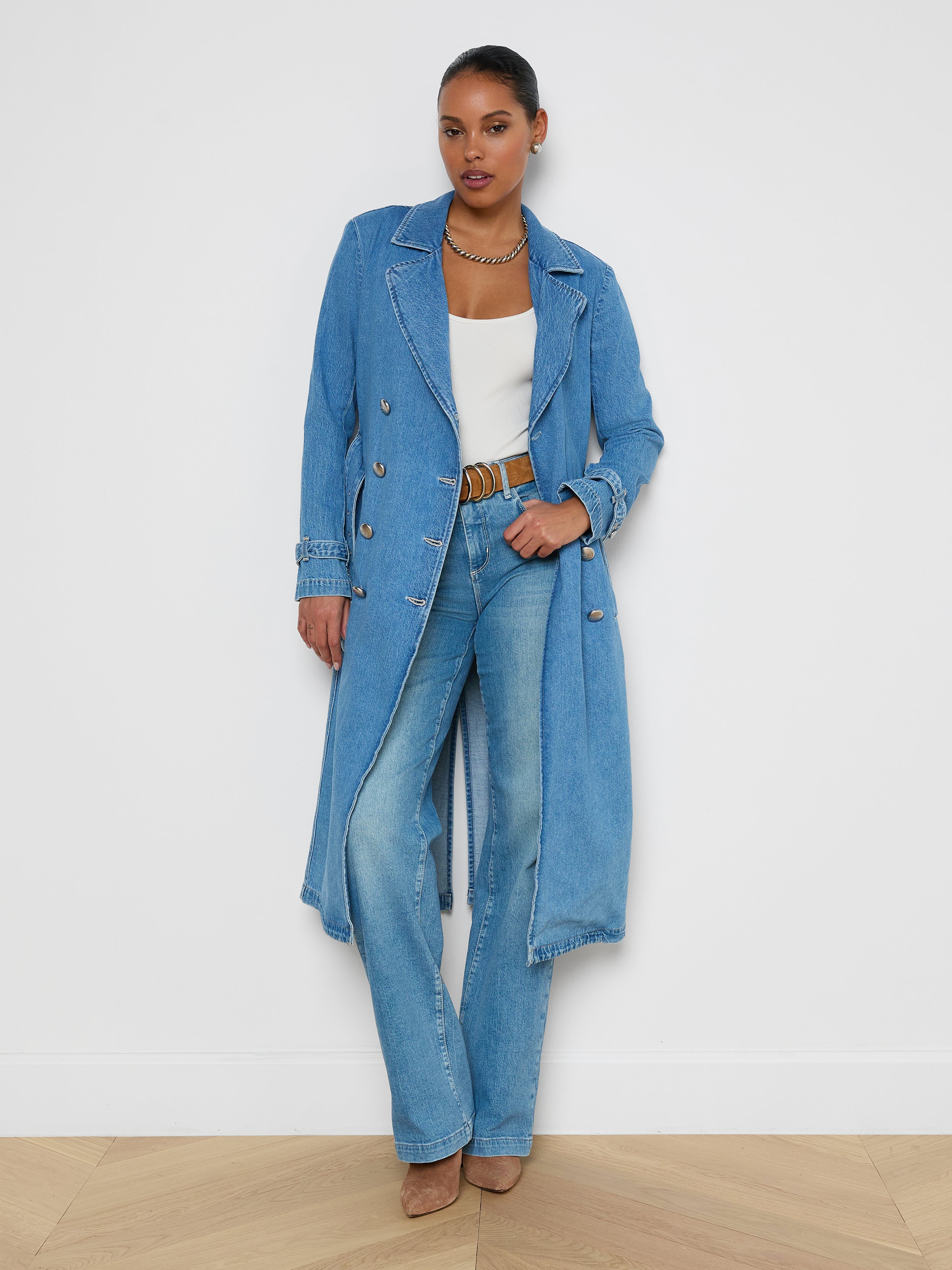 Bradley Trench Coat In Anaheim