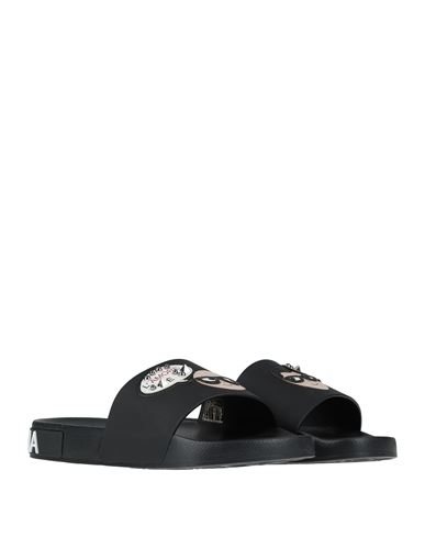 Dolce & gabbana Man Sandals Black Size 10 Calfskin
