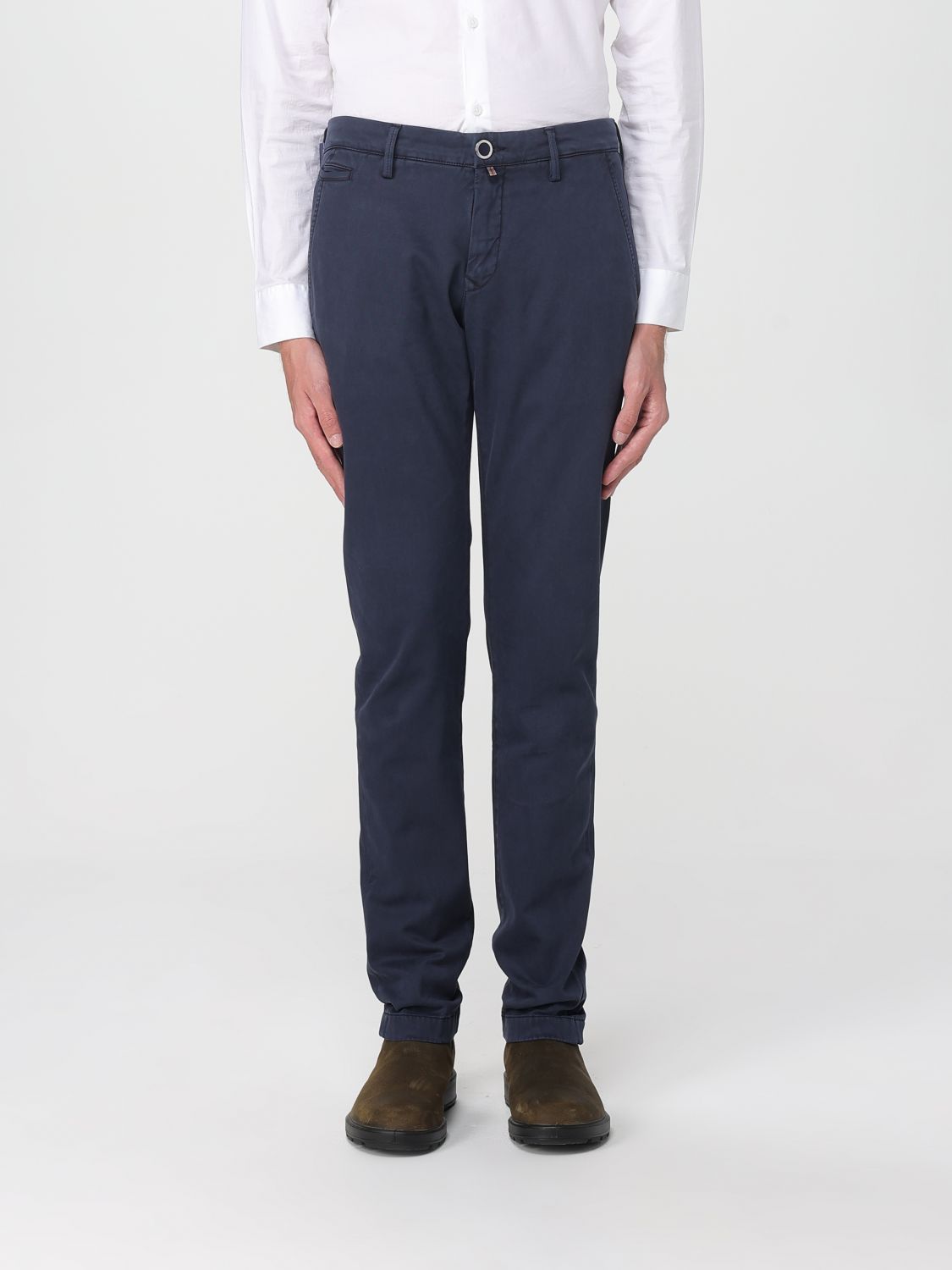 Pants Men color Blue
