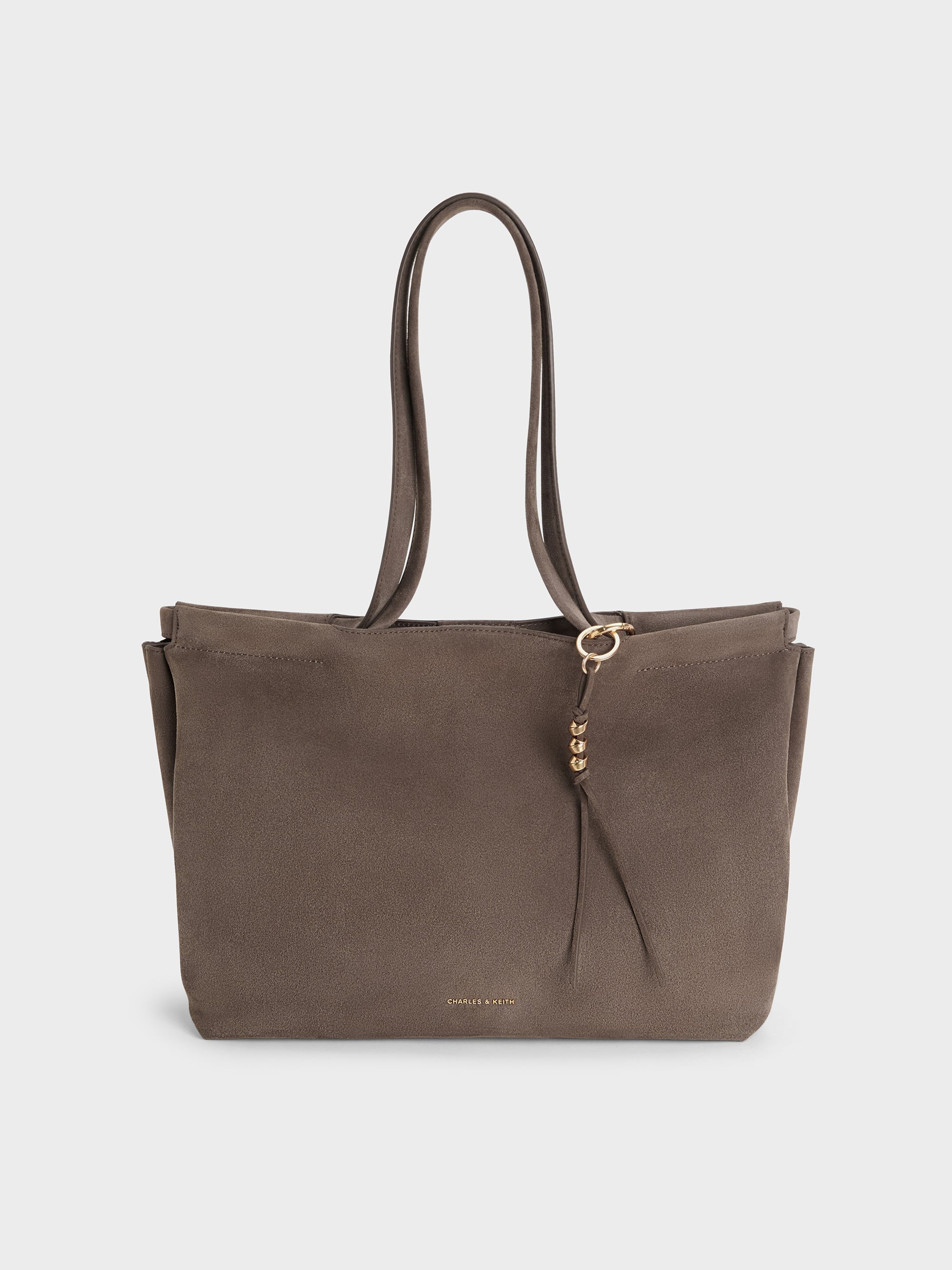 Charles & Keith - XL Zephyr Tassel Tote Bag