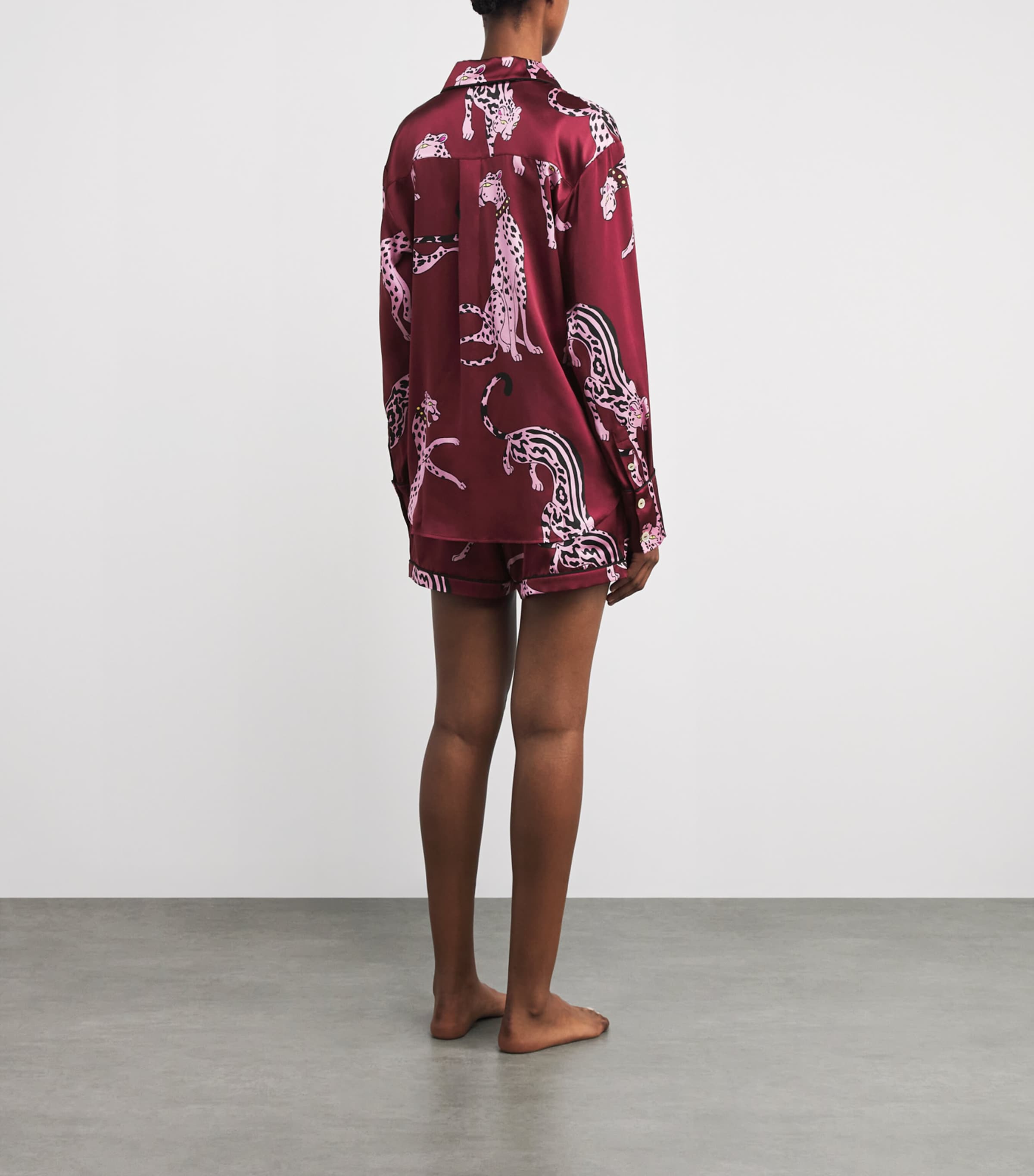 Silk Cheetah Alba Pyjama Set