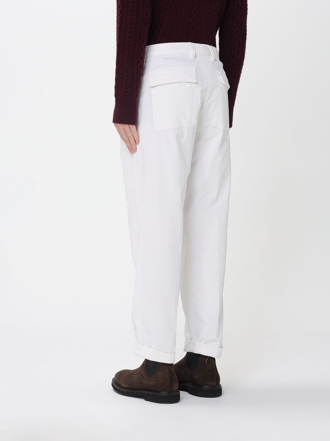 Pants Men color White