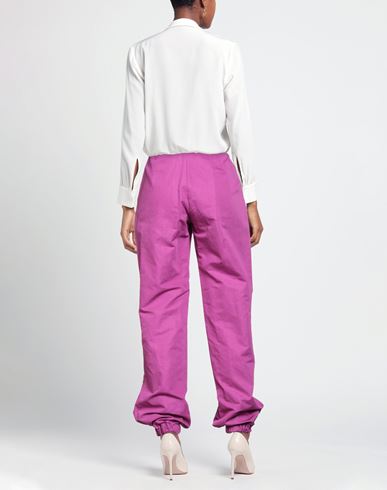 Fête Impériale Woman Pants Fuchsia Size 8 Cotton, Linen