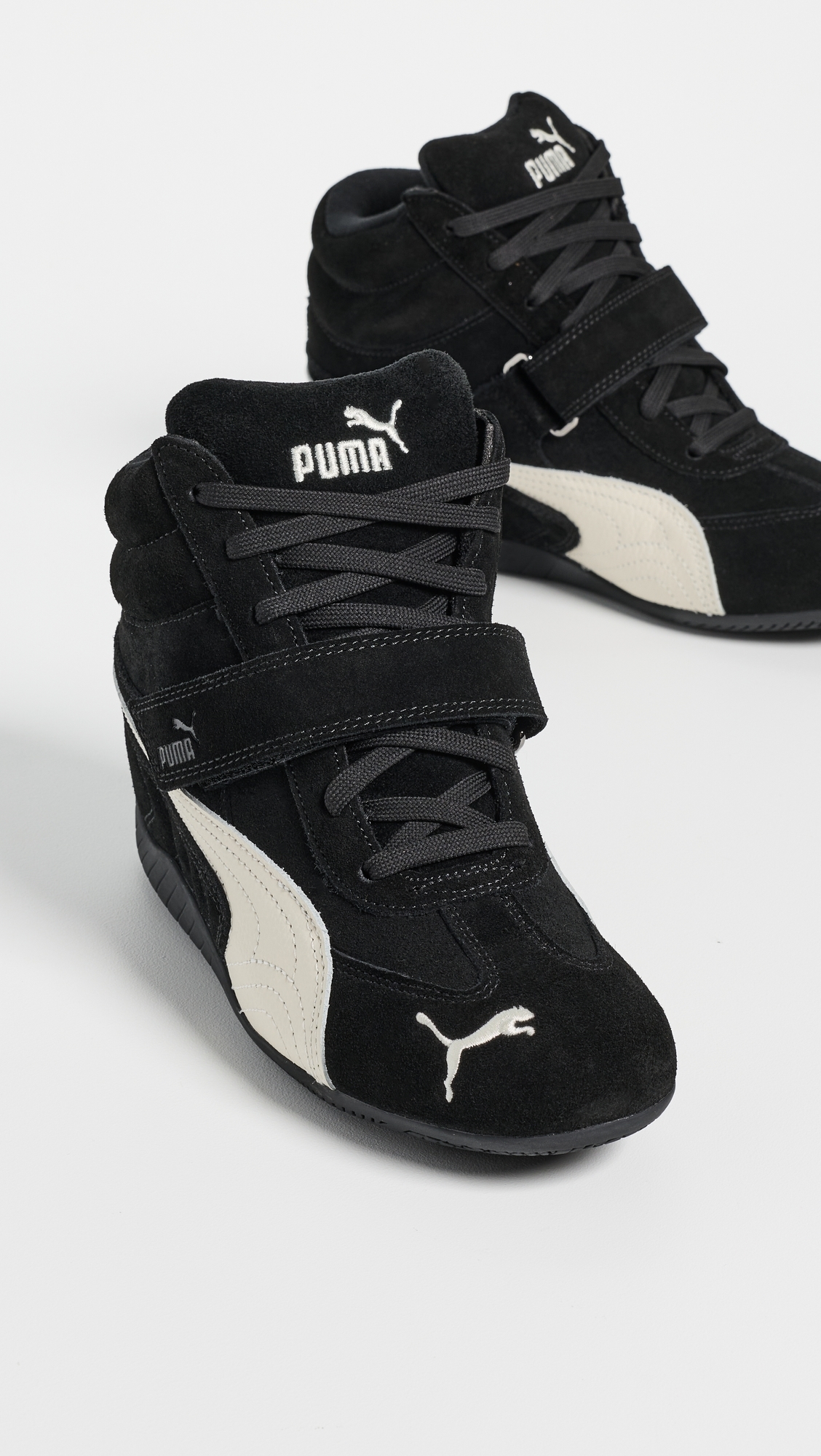 Speedcat OG Wedge Sneakers Black-White