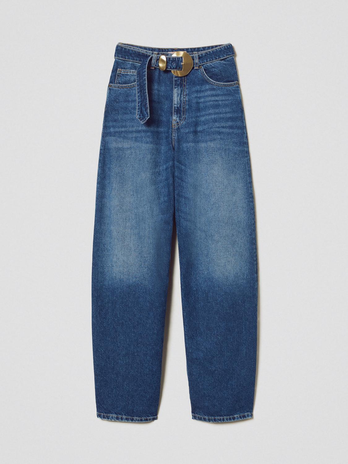 Jeans Woman color Denim
